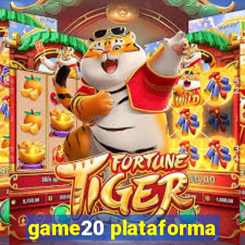 game20 plataforma